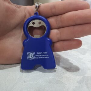 Dolly's Jerky key ring